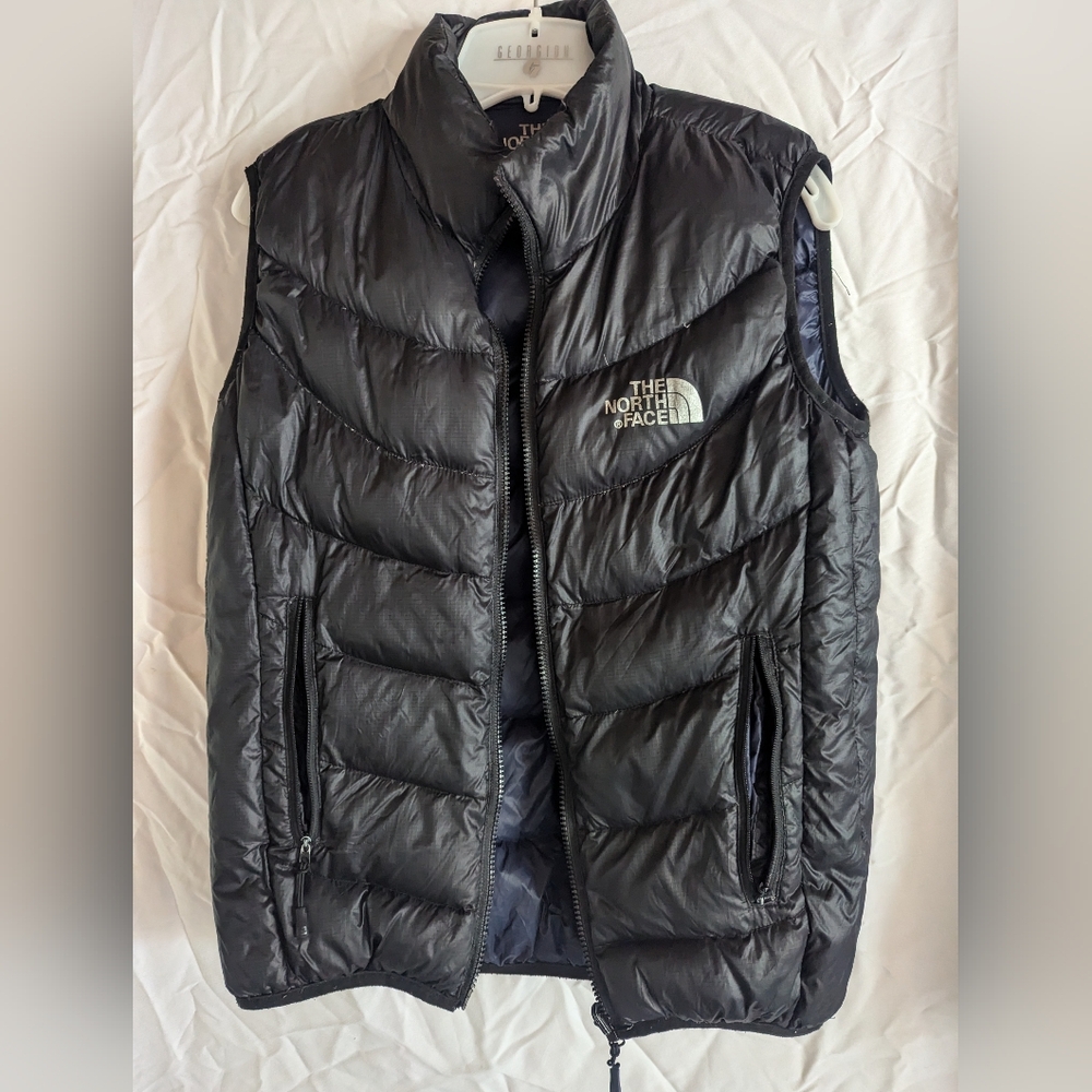 Women's Medium Goose Down Vest Reversible North Face Summit Insulated Packable